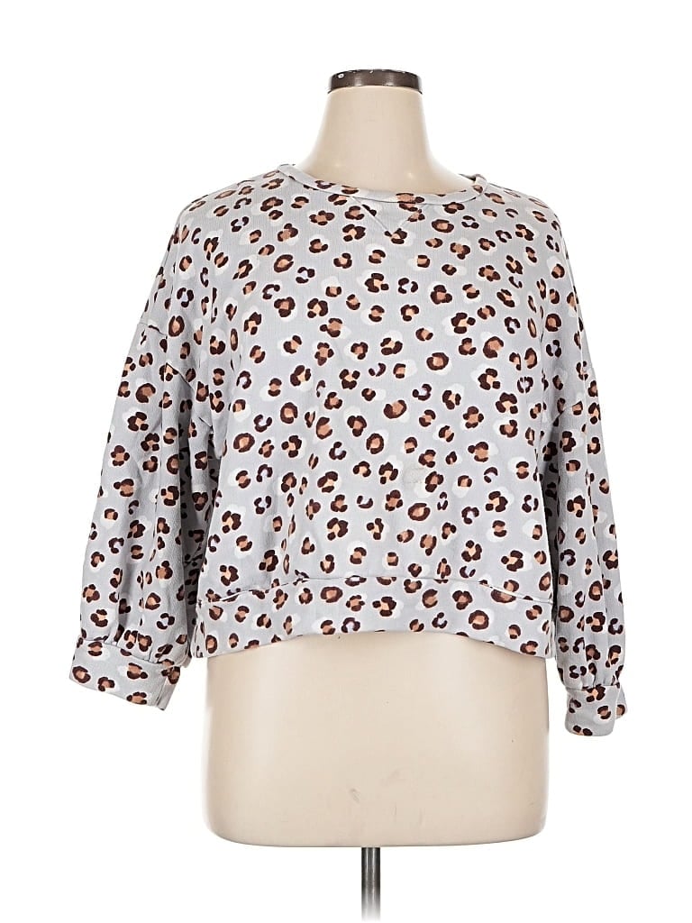 Pre-owned Ann Taylor Cardigan Sweater In Silver