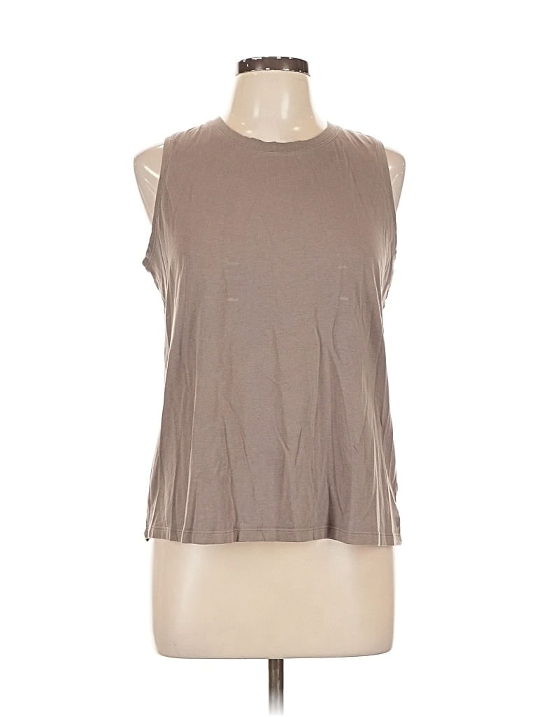 Pre-owned Calia Sleeveless T-shirt In Brown