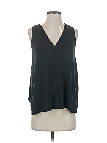Zara W&B Collection Sleeveless T-Shirt (view 1)