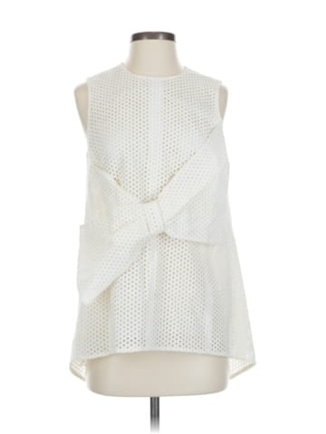 Lela Rose Sleeveless Blouse (view 1)