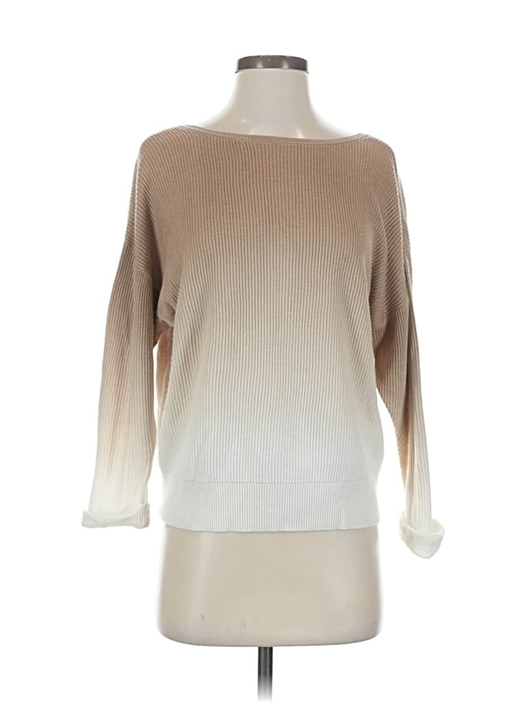 Pre-owned Splendid Pullover Sweater In Brown