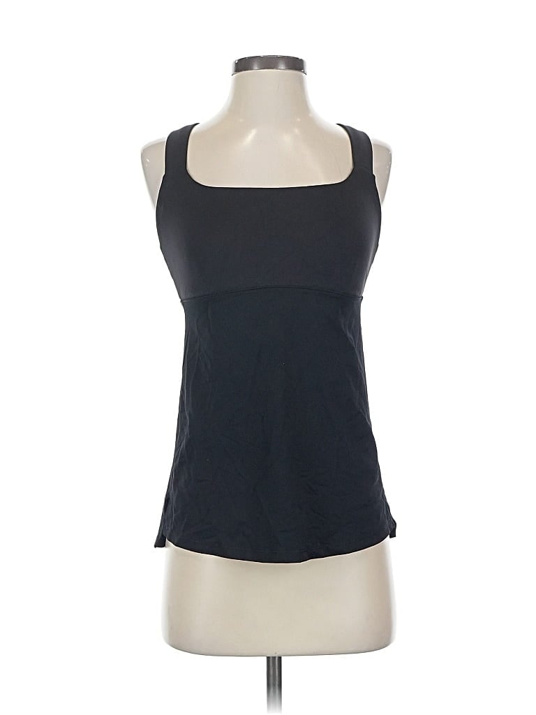 Pre-owned Lululemon Athletica Active Tank Top In Black