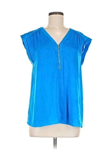 Rebecca Taylor Short Sleeve Blouse (view 1)