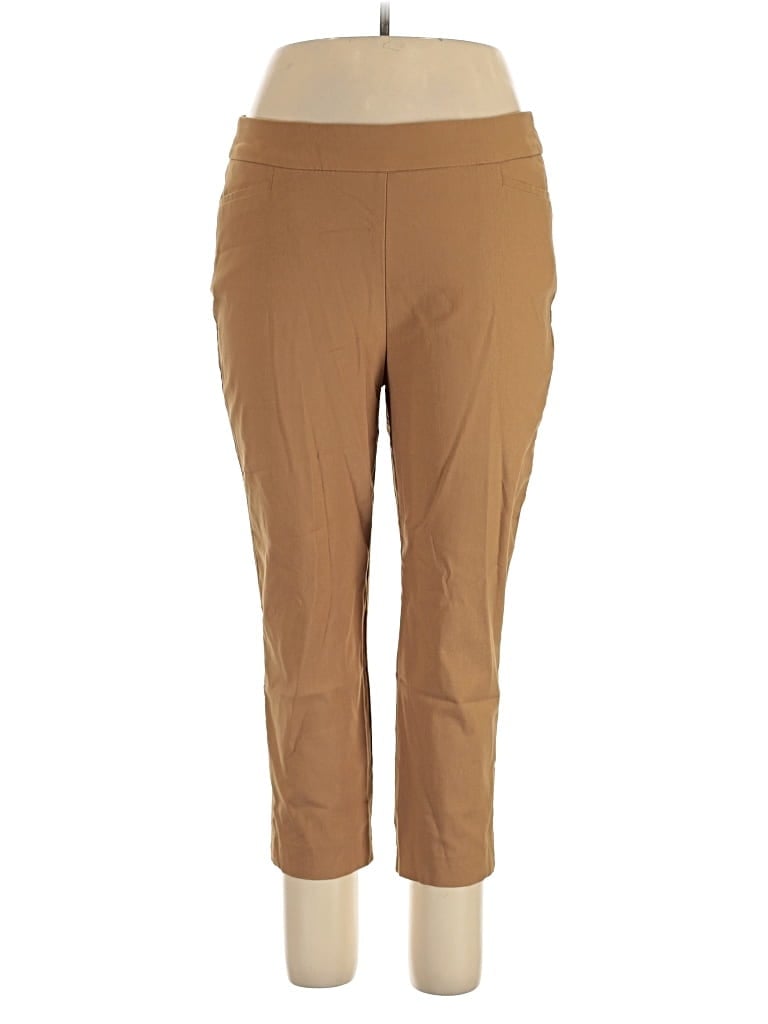 Pre-owned Chico's Active Pants In Brown