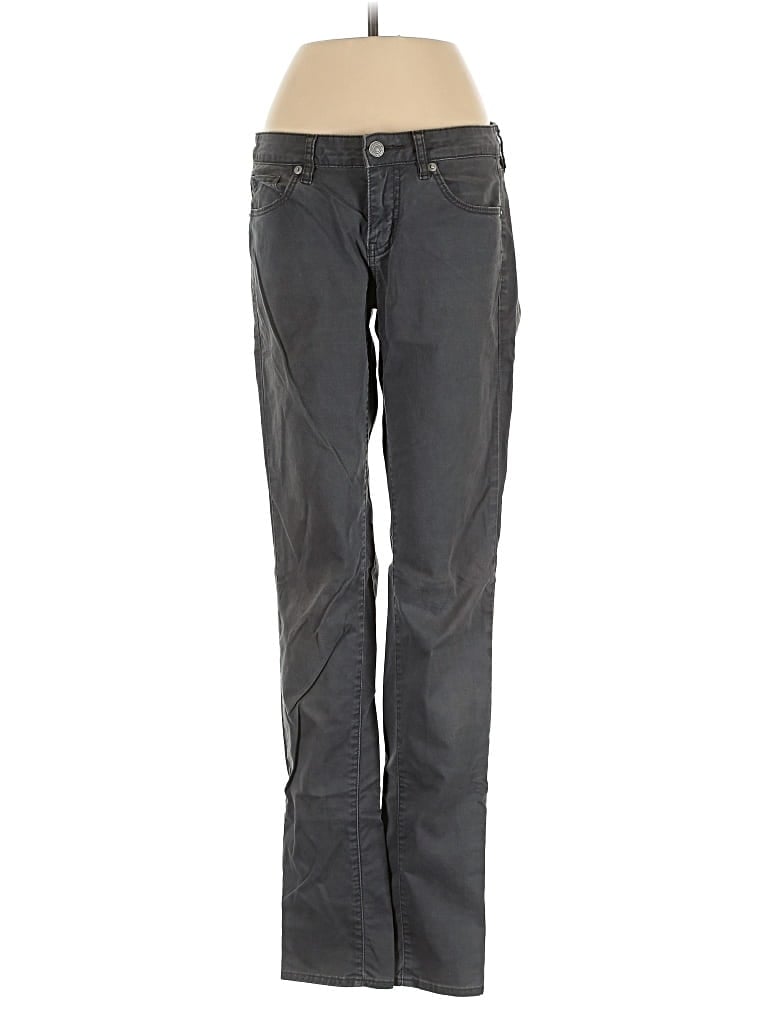 Pre-owned Uniqlo Casual Pants In Gray