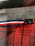 Unbranded Plaid Red Long Sleeve Button-Down Shirt Size L - photo 7