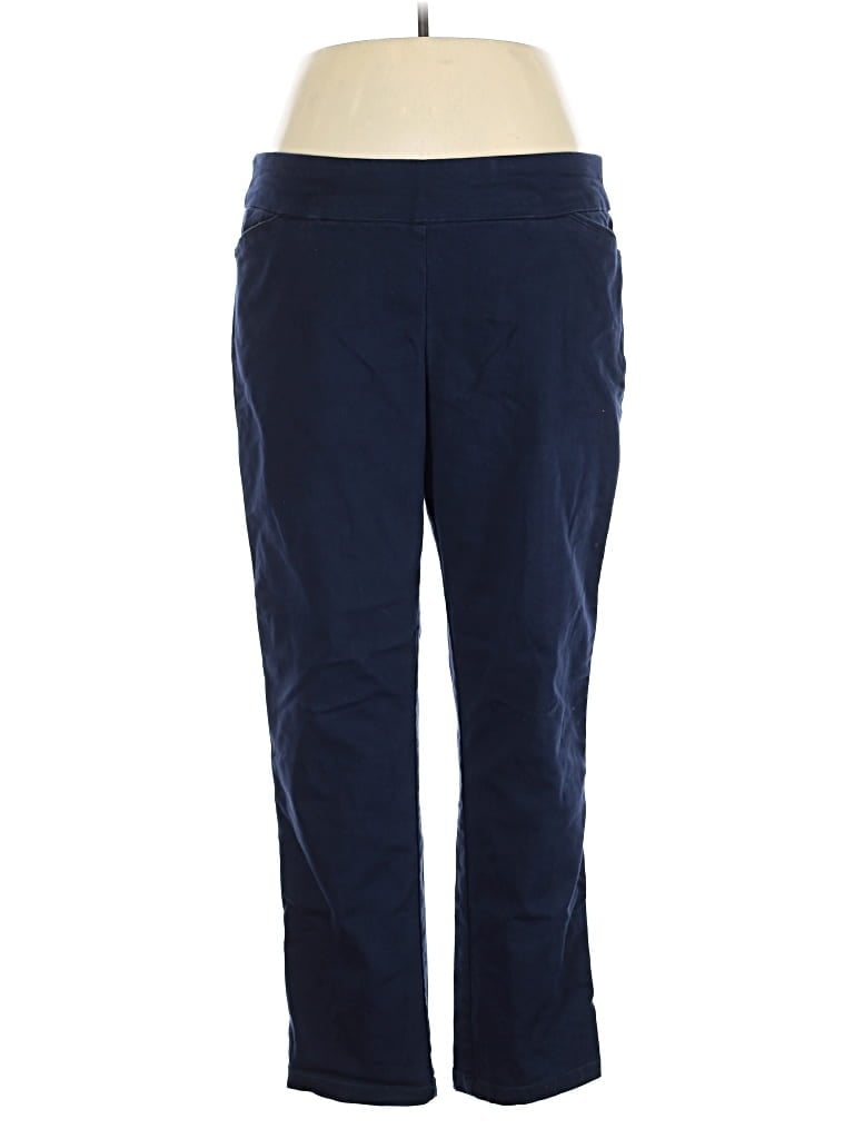 Pre-owned Croft & Barrow Active Pants In Blue