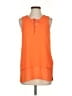 MICHAEL Michael Kors Orange Sleeveless Blouse Size S - photo 1