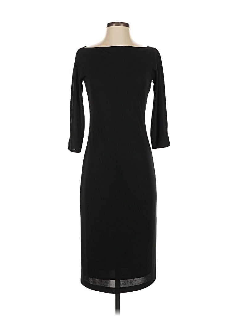 Pre-owned Laundry By Shelli Segal Cocktail Dress In Black