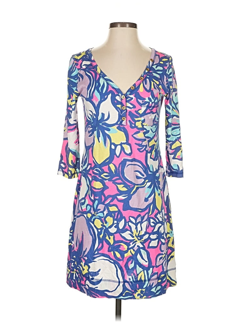 Pre-owned Lilly Pulitzer Casual Dress In Blue