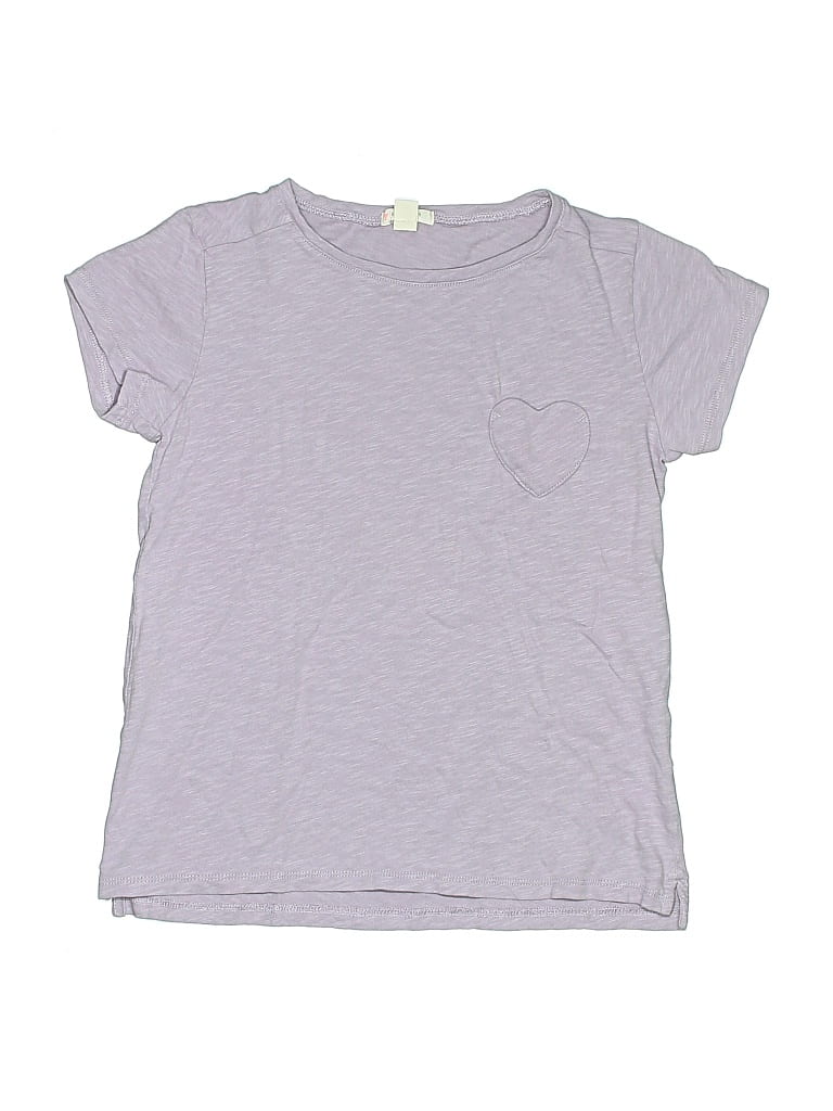 Pre-owned Crewcuts Kids' Short Sleeve T-shirt In Purple