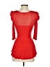 Arden B. Red 3/4 Sleeve Top Size XS - photo 2