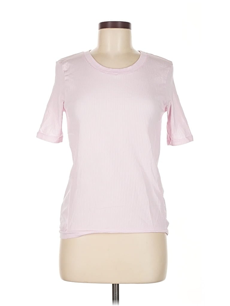 Pre-owned Athleta Short Sleeve T-shirt In Pink