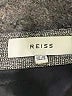 Reiss Chevron-herringbone Gray Wool Skirt Size 6 - photo 4