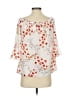 Banana Republic 100% Polyester White 3/4 Sleeve Blouse Size XS - photo 2