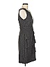 Connected Apparel Tweed Gray Cocktail Dress Size 8 - photo 4