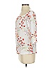 Banana Republic 100% Polyester White 3/4 Sleeve Blouse Size XS - photo 5