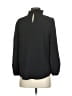 J.Crew 100% Polyester Black Long Sleeve Blouse Size XS - photo 2