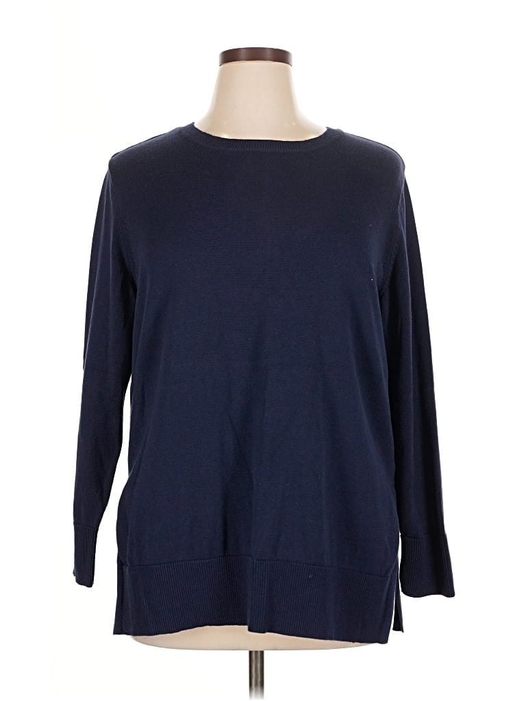 Pre-owned Maison Jules Pullover Sweater In Blue