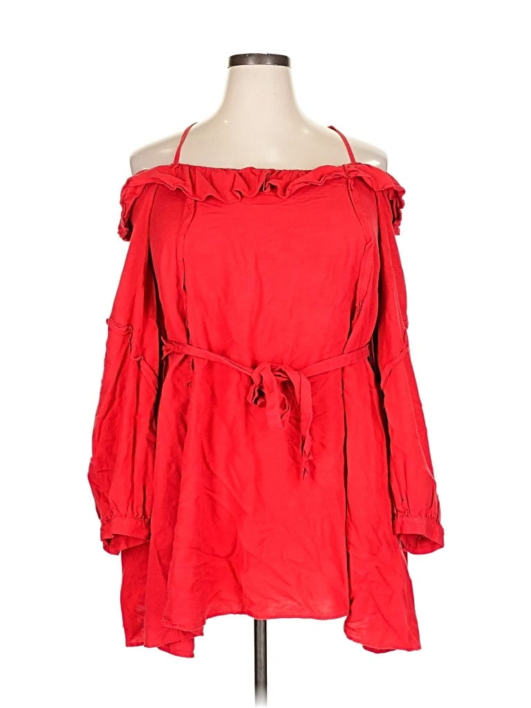 Pre-owned Marissa Webb Collective Casual Dress In Red