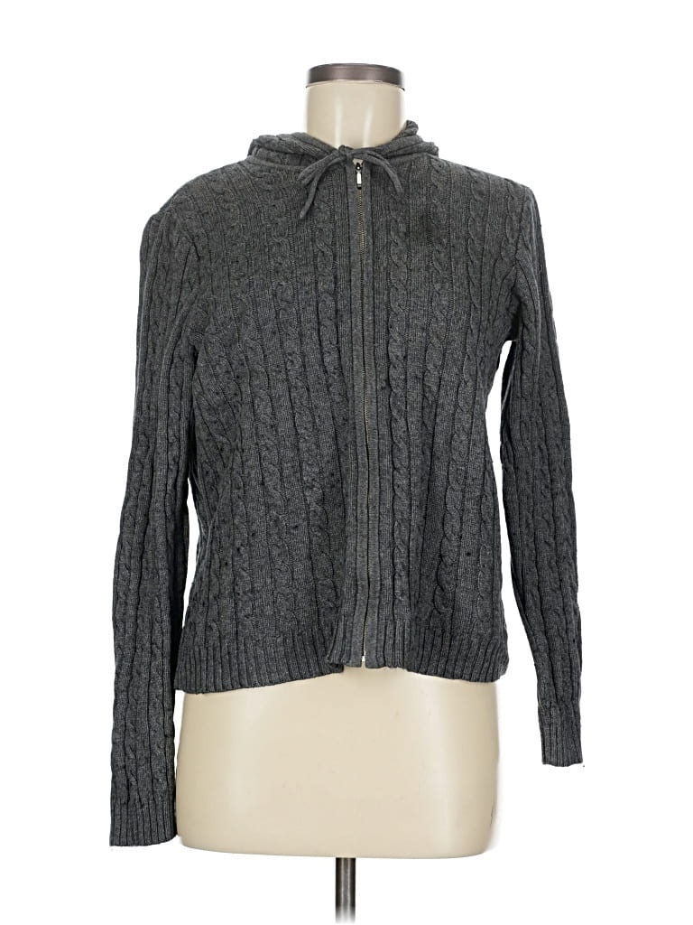 Pre-owned Ann Taylor Jacket In Gray