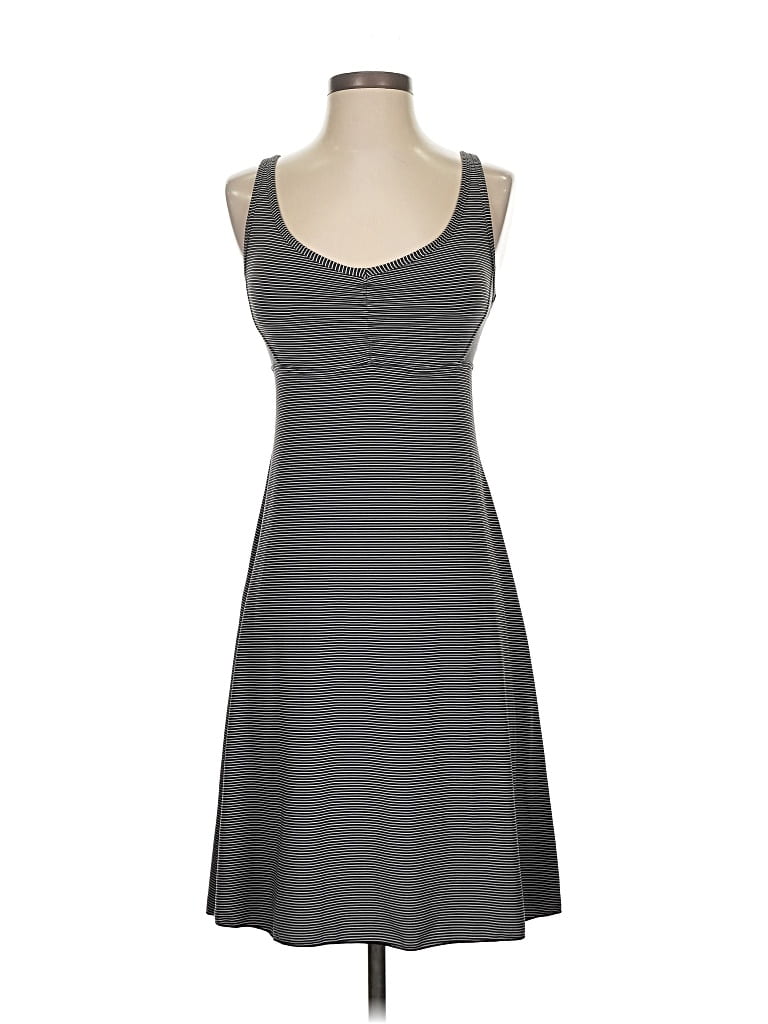 Pre-owned Prana Casual Dress In Gray