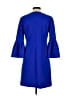 Donna Morgan Solid Blue Casual Dress Size 2 - photo 2