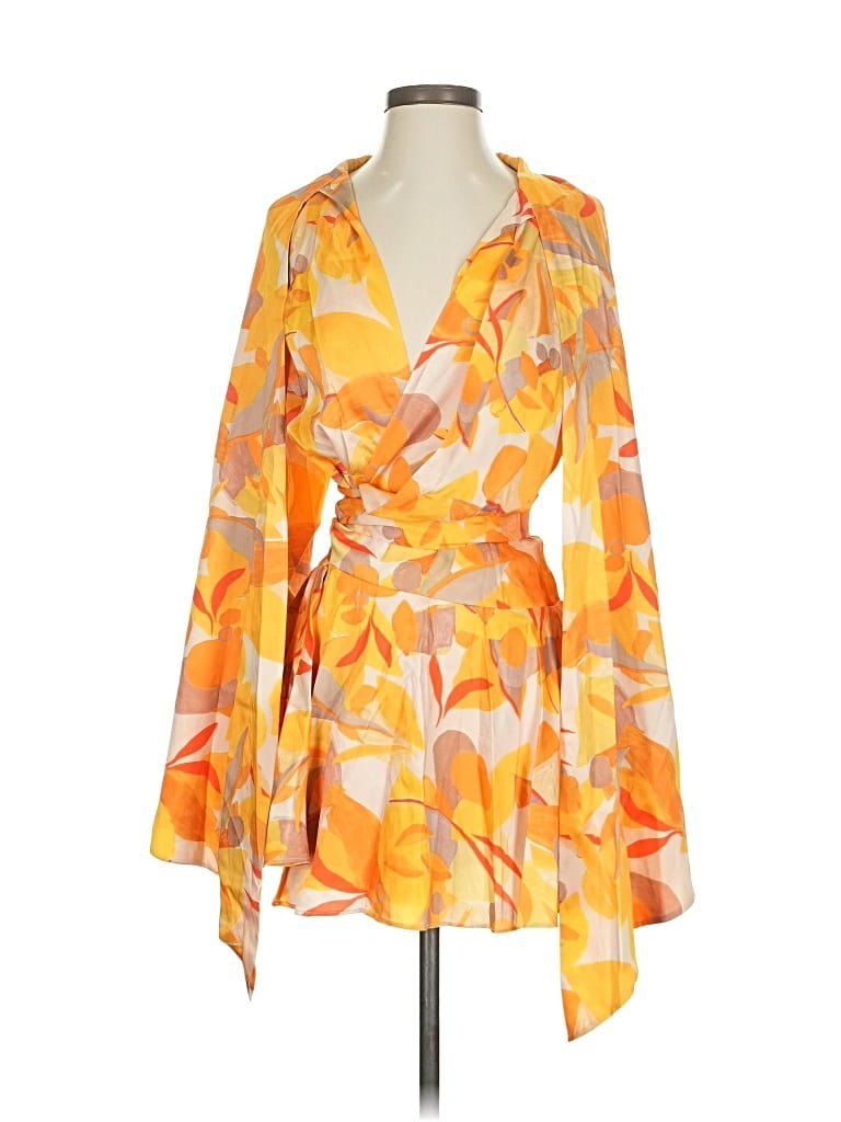 Pre-owned Acler Cocktail Dress In Orange
