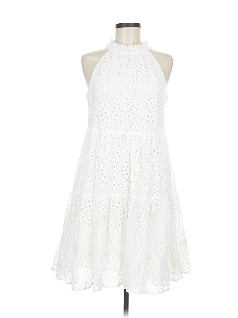 Pre-owned Eliza J Cocktail Dress In White