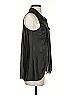 Guess 100% Polyester Black Sleeveless Button-Down Shirt Size XS - photo 4