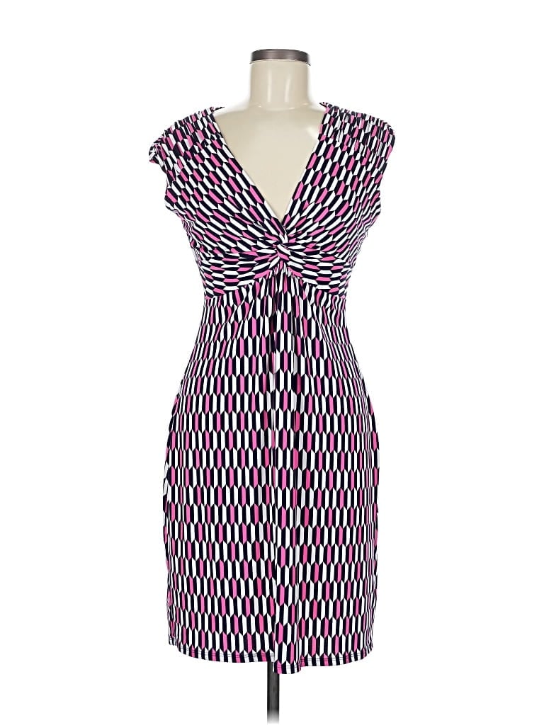 Pre-owned Laundry By Shelli Segal Cocktail Dress In Purple