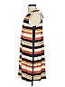 Nine Britton Stripes Orange Casual Dress Size XS - photo 5