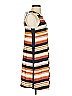 Nine Britton Stripes Orange Casual Dress Size XS - photo 4