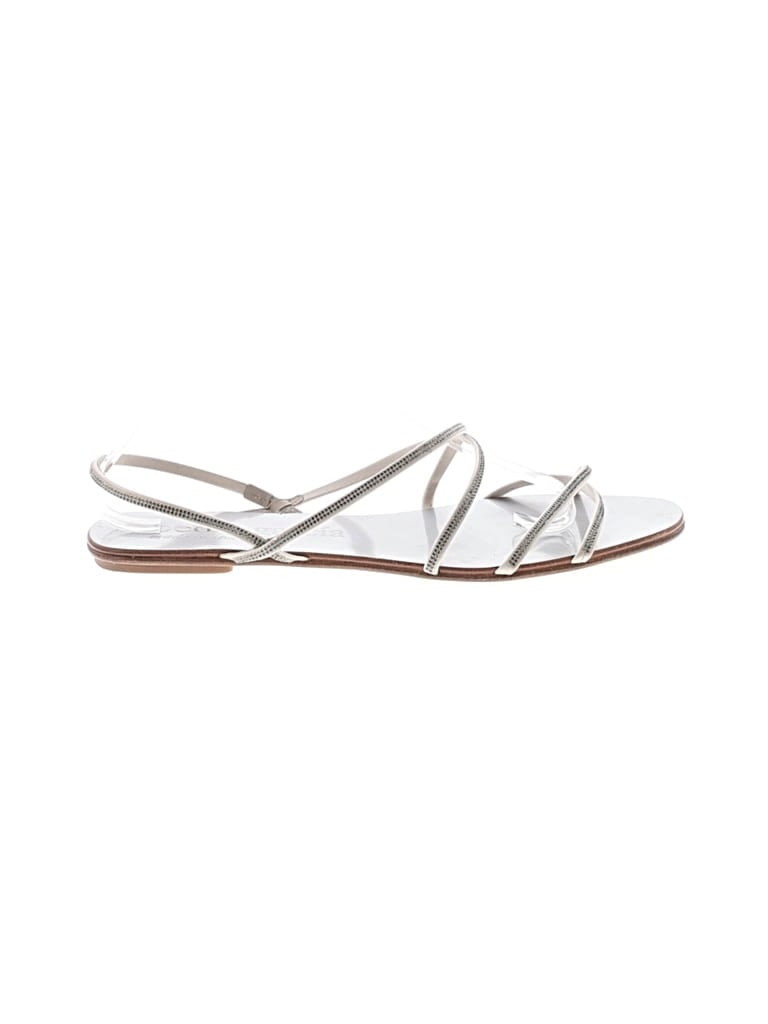 Pre-owned Pedro Garcia Sandals In Gray