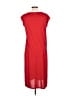 Talbots Solid Red Casual Dress Size L - photo 2