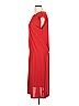 Talbots Solid Red Casual Dress Size L - photo 5