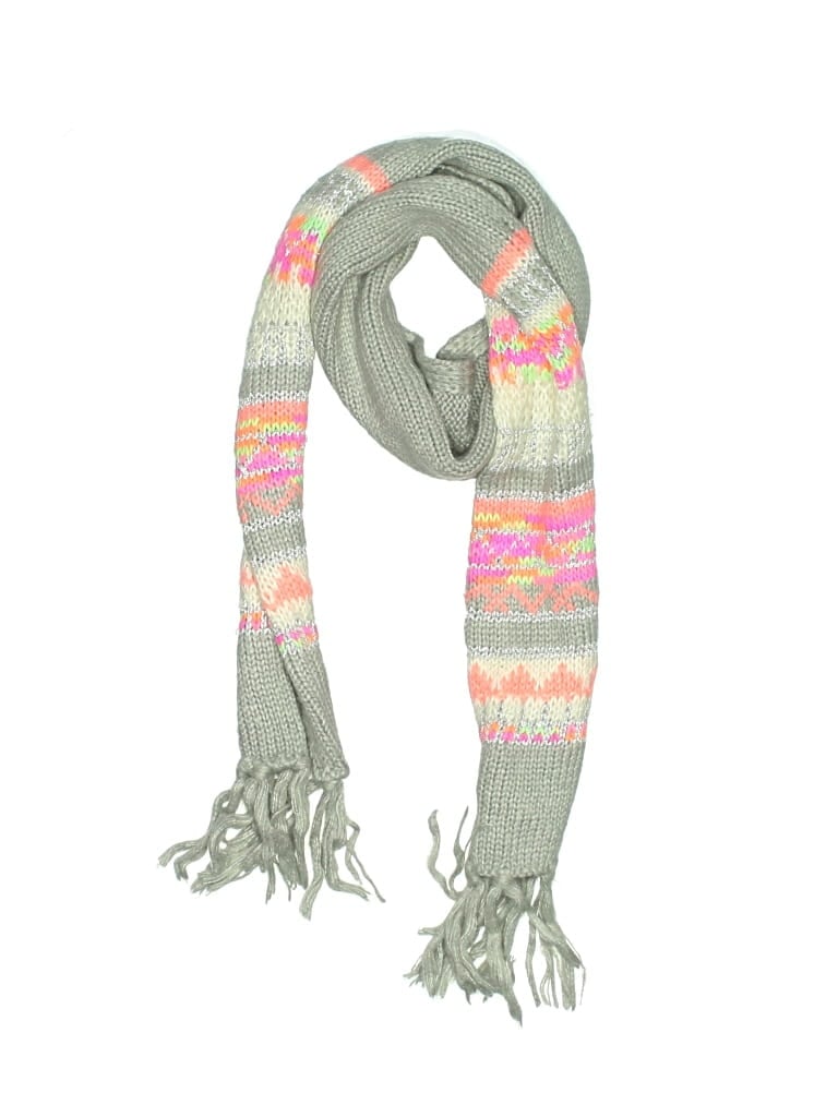 Pre-owned Joe Boxer Kids' Scarf In Gray