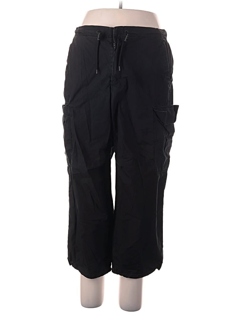 Pre-owned Gap Cargo Pants In Black