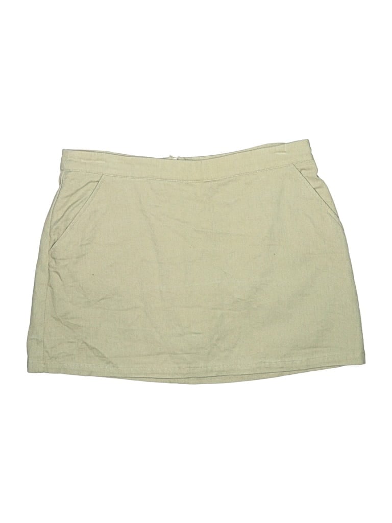 Pre-owned Pink Lily Skort In Brown