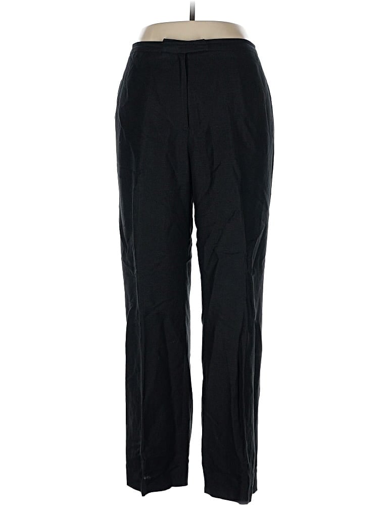 Pre-owned Tahari By Asl Linen Pants In Black