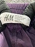 H&M 100% Polyamide Solid Purple Track Pants Size 12 - photo 4