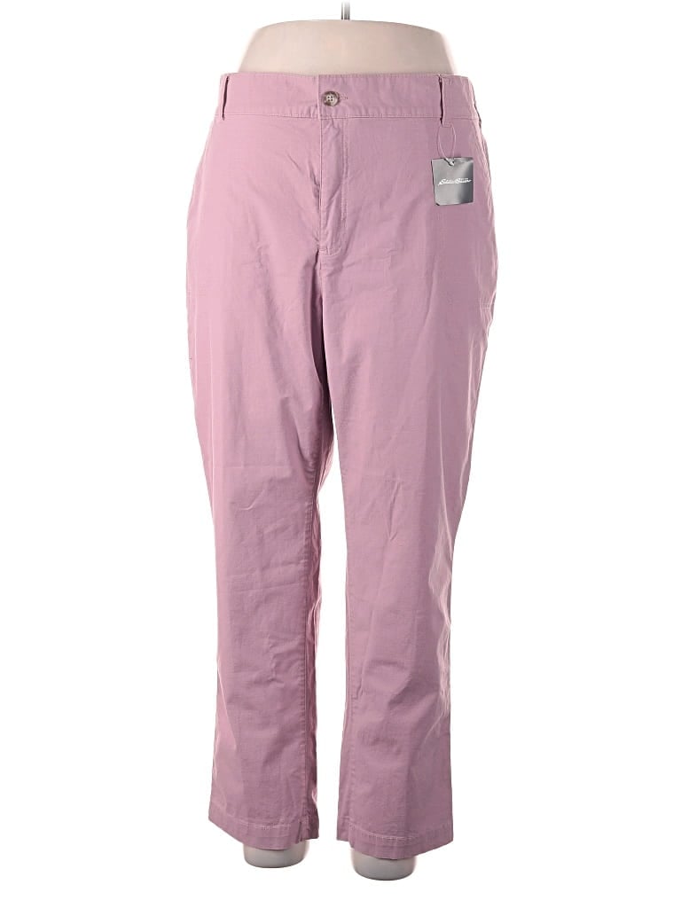 Pre-owned Eddie Bauer Casual Pants In Pink