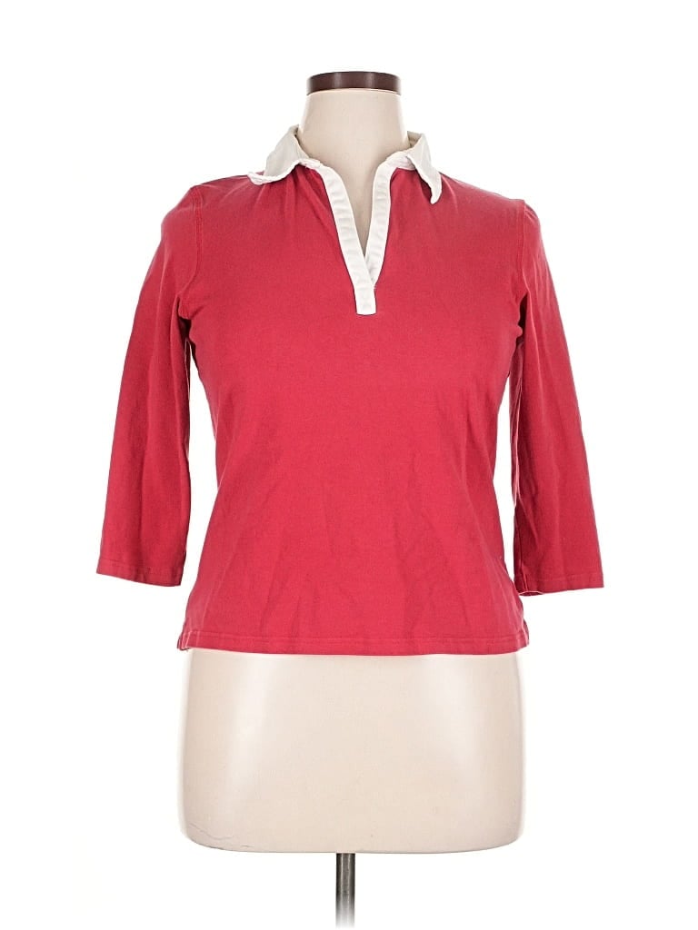 Pre-owned Old Navy 3/4 Sleeve T-shirt In Red