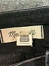 Madewell Chevron-herringbone Black Jeans Size 24 waist - photo 7