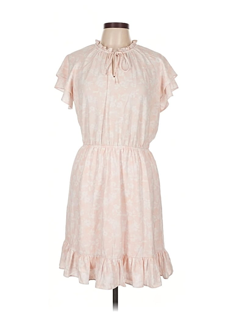 Pre-owned Lc Lauren Conrad Casual Dress In Pink