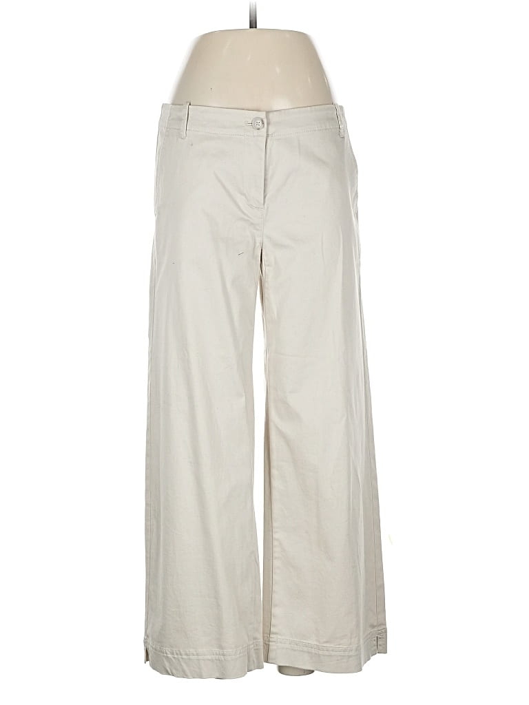 Pre-owned Jjill Casual Pants In White