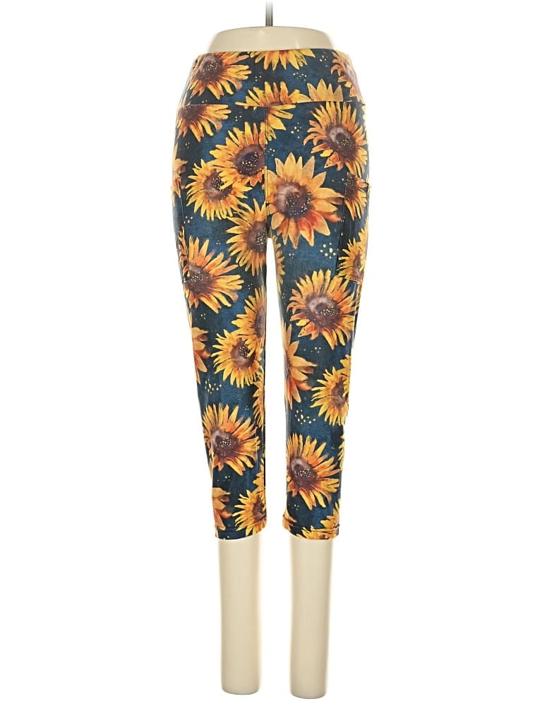 Pre-owned Tl The Letter Leggings In Yellow