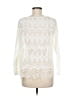Joie 100% Cotton Ivory Pullover Sweater Size M - photo 2