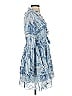 ASOS 100% Polyester Blue Casual Dress Size 0 - photo 4