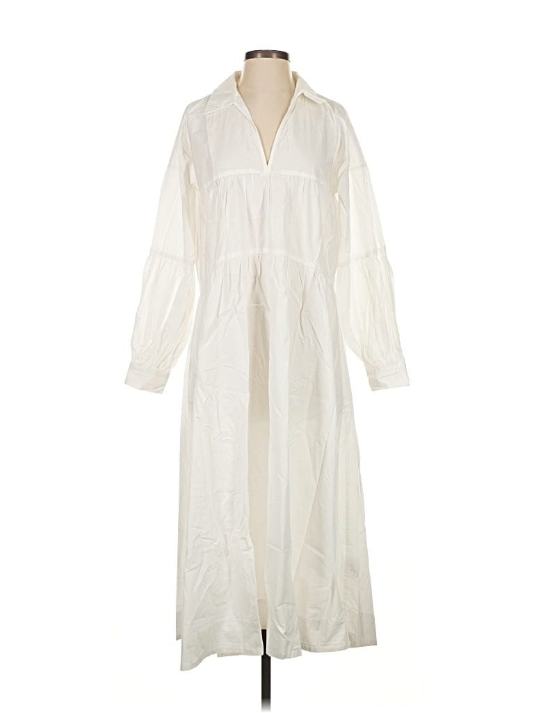Pre-owned Just Casual Dress In White